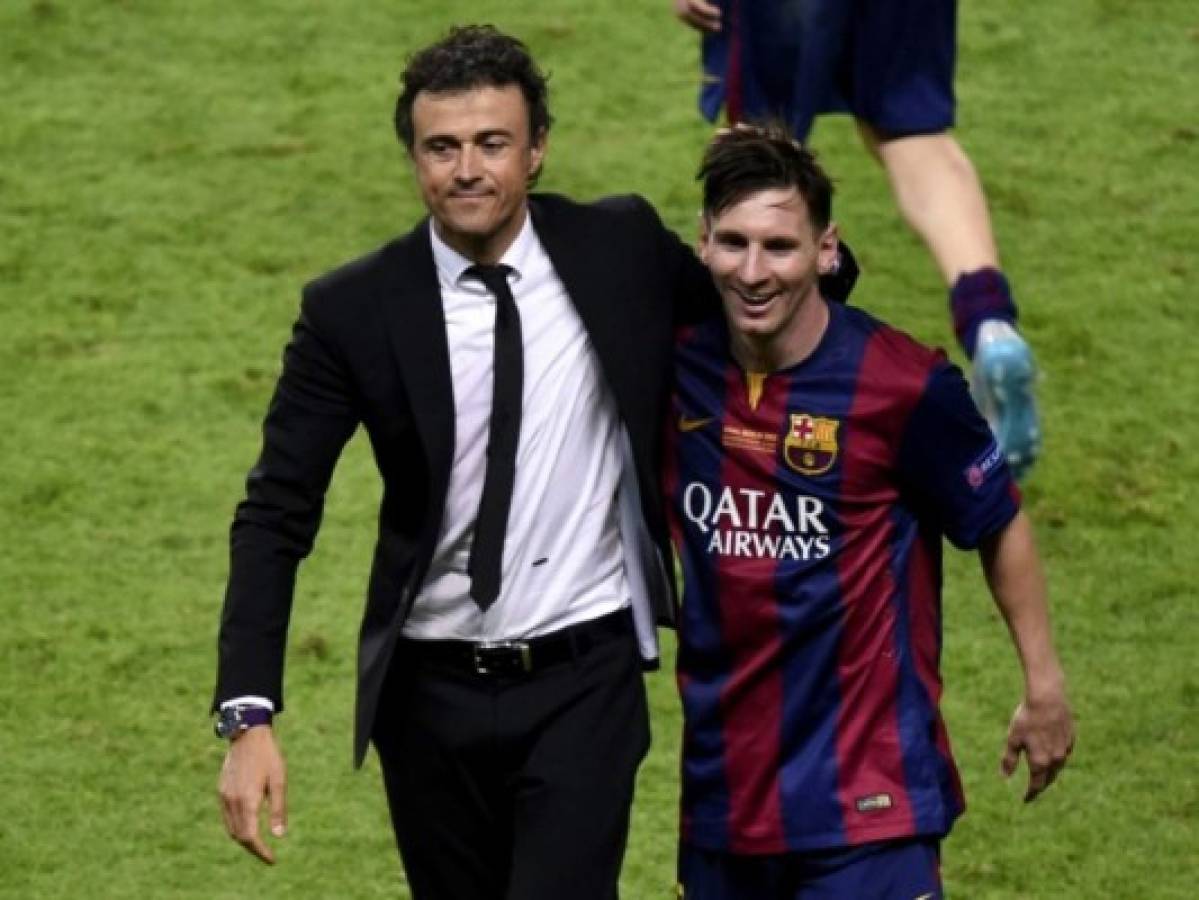 Luis Enrique admite problemas con Messi cuando entrenaba al Barcelona