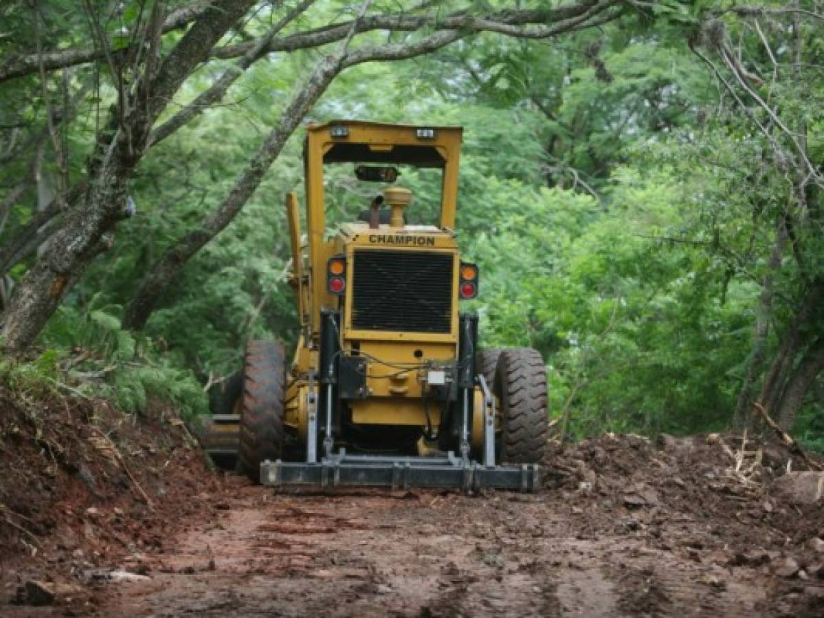 Inician las obras en el primer sendero del Juana Laínez en Tegucigalpa