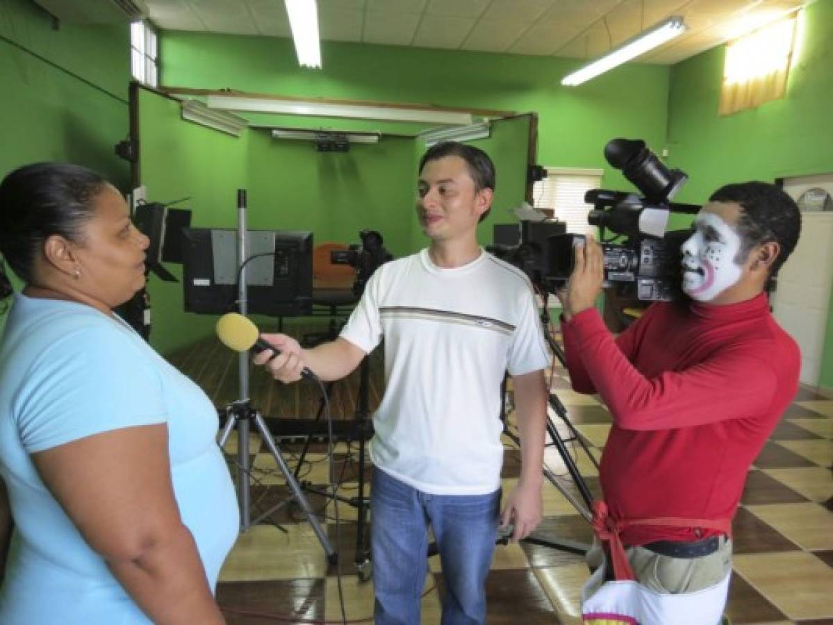 Un chistoso camarógrafo