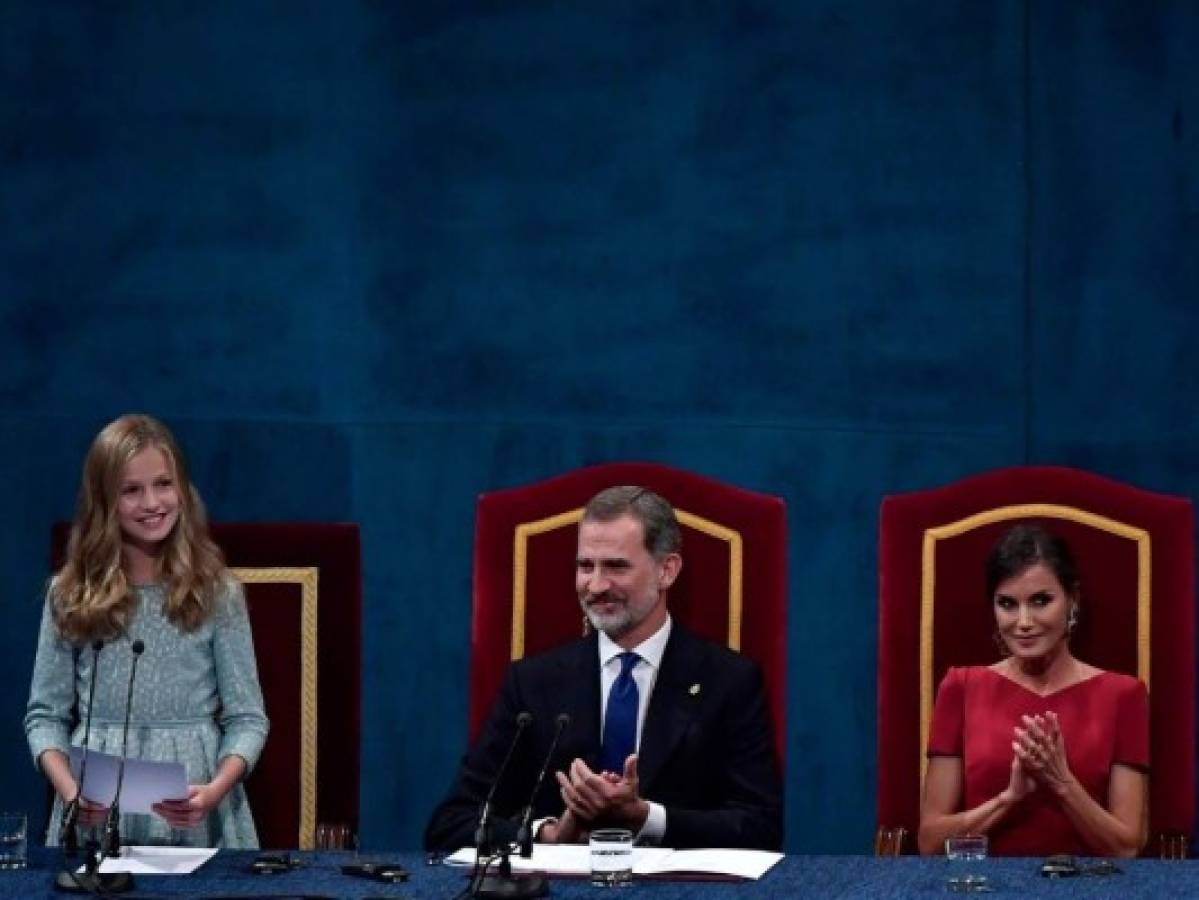 Princesa Leonor de España emociona con su primer discurso