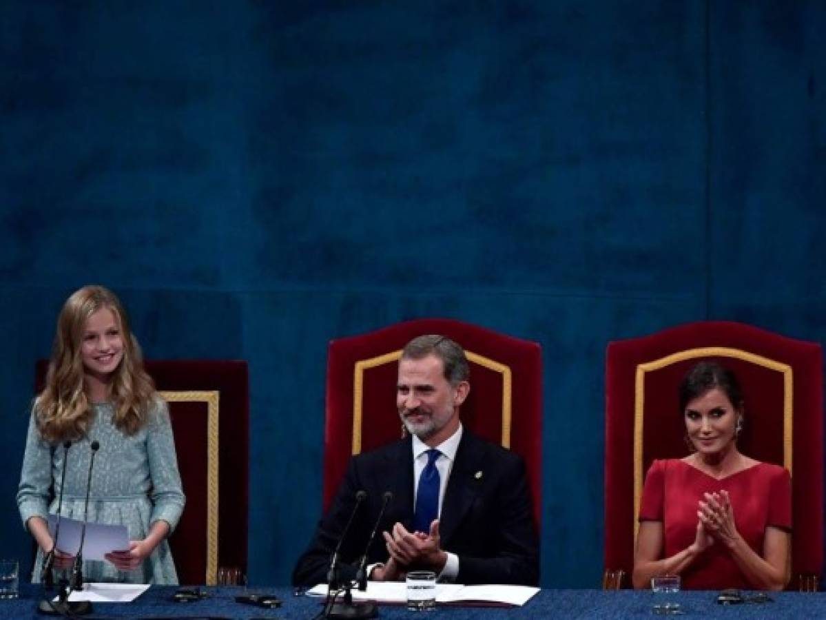 Princesa Leonor de España emociona con su primer discurso