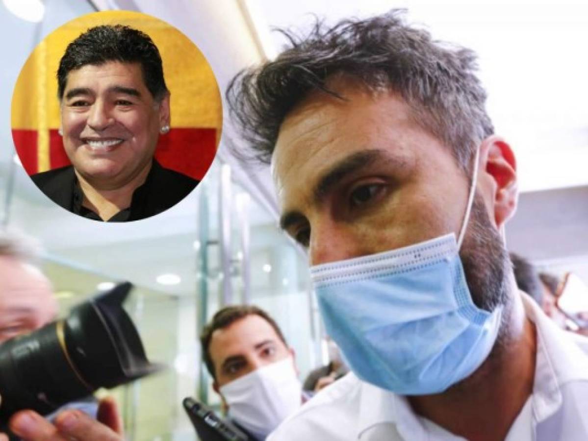 Médico de Maradona, entre lágrimas: Lo veía 'como a un papá, no como a un paciente'