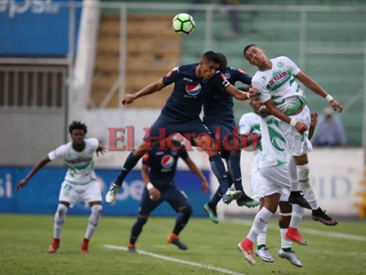 Con dobletes de Rubilio y Moreira, Motagua ganó 5-0 al Juticalpa en el Nacional