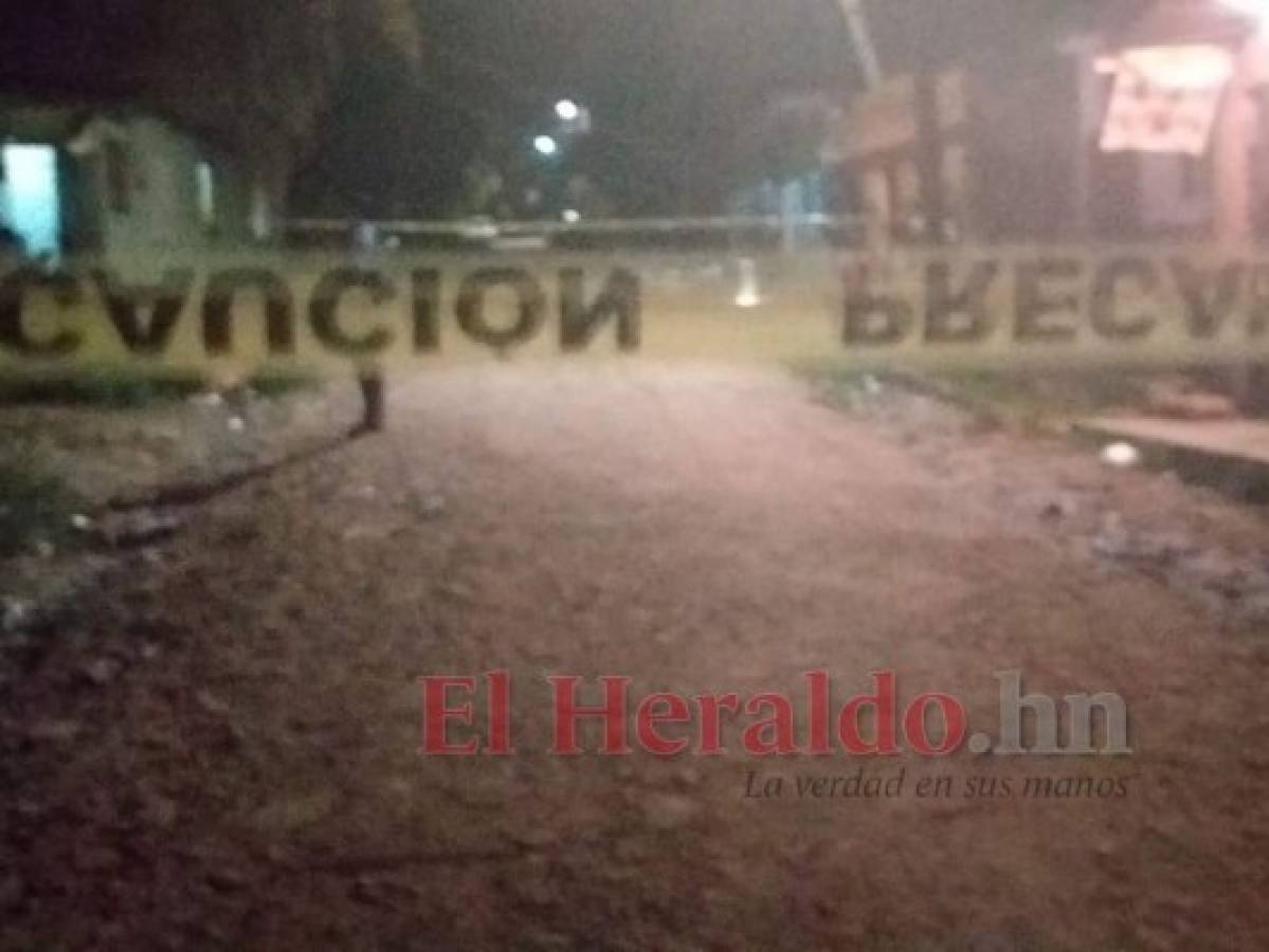 Matan a tres personas, entre ellas un niño de tres años, en Lomas del Carmen de San Pedro Sula