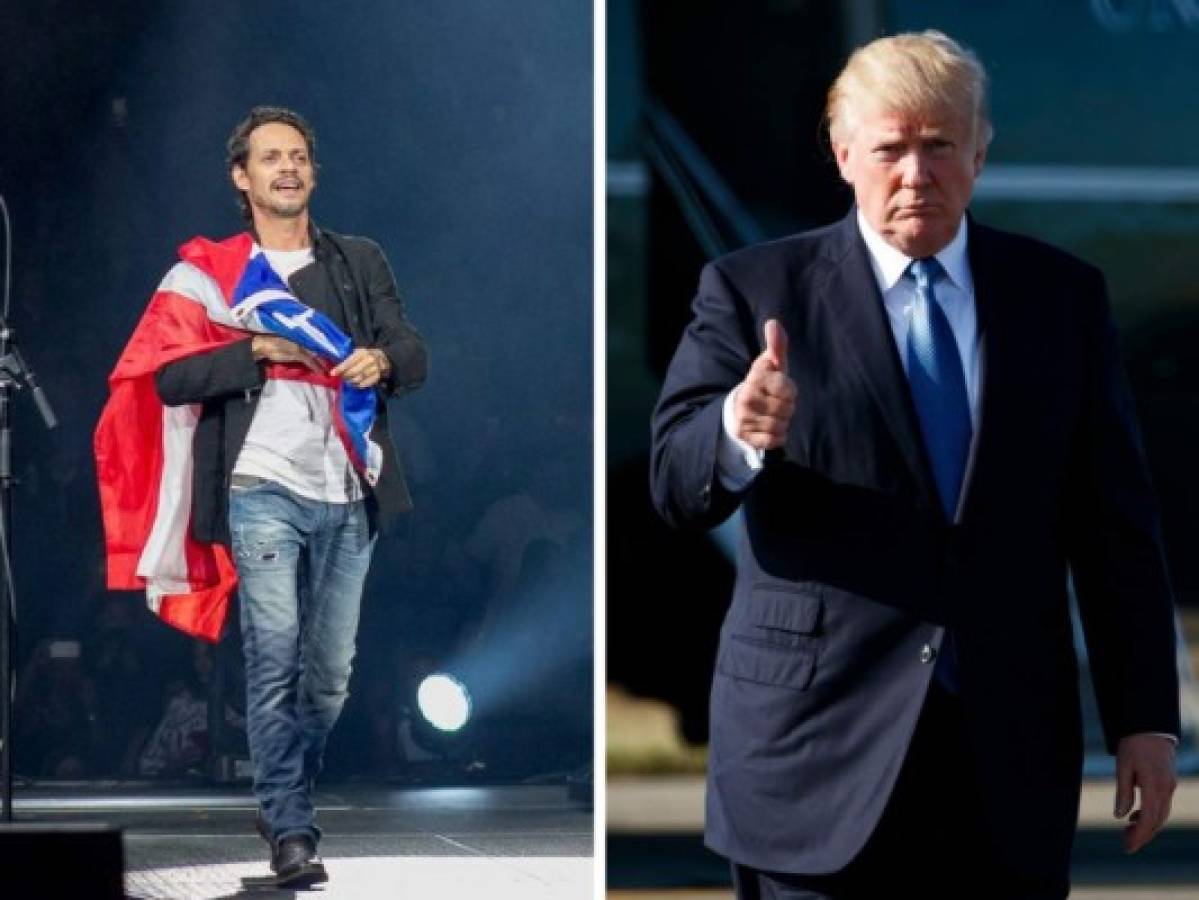 Marc Anthony exige a Trump callar en controversia con NFL