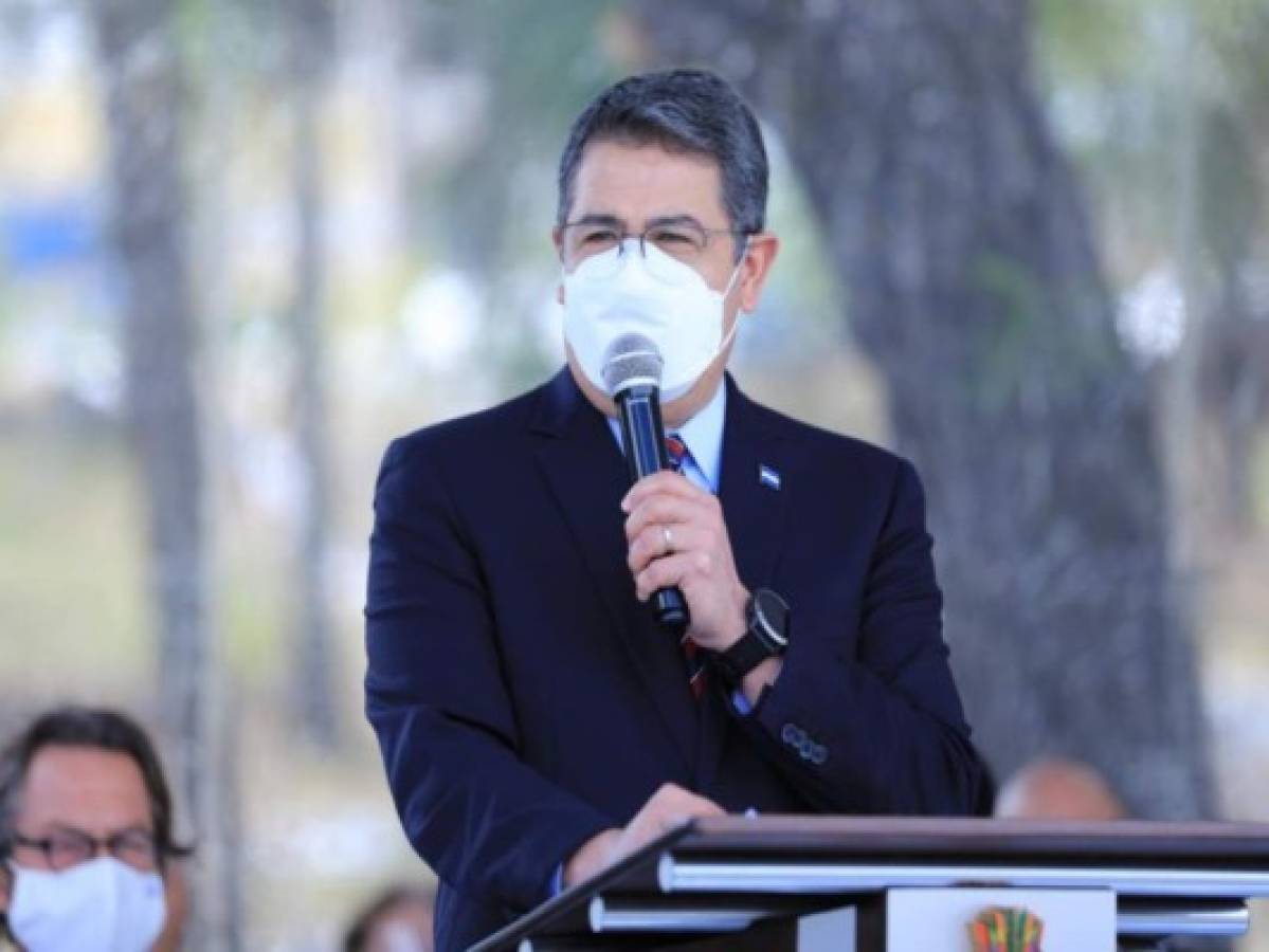 Juan Orlando Hernández se defiende de señalamientos por narcotráfico