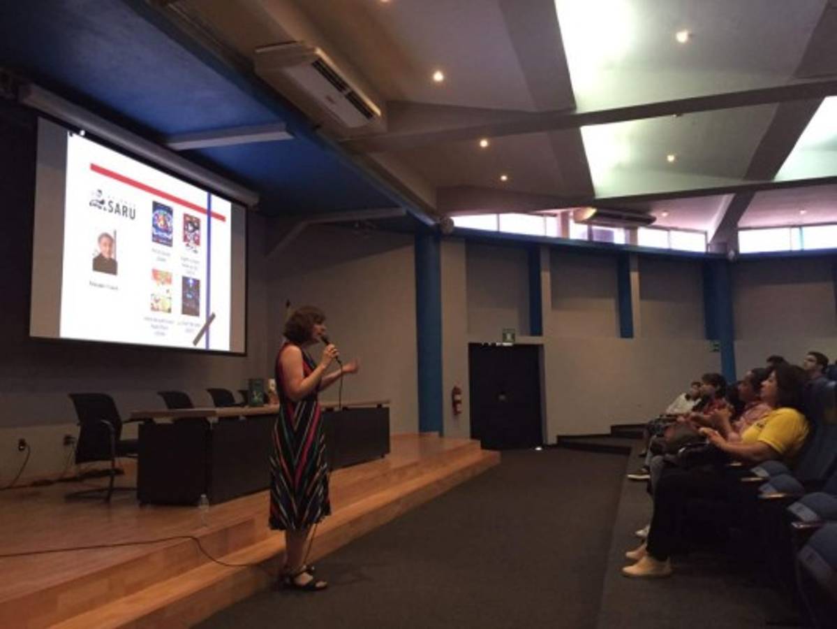 Laura Montero compartió sus conocimientos en animé