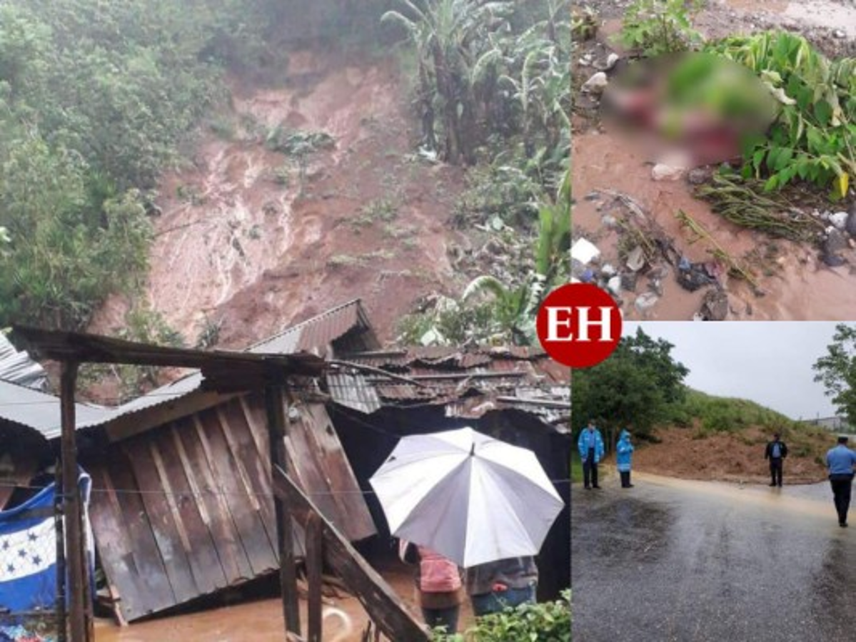 Estela de muertes deja Eta a su paso por el occidente de Honduras