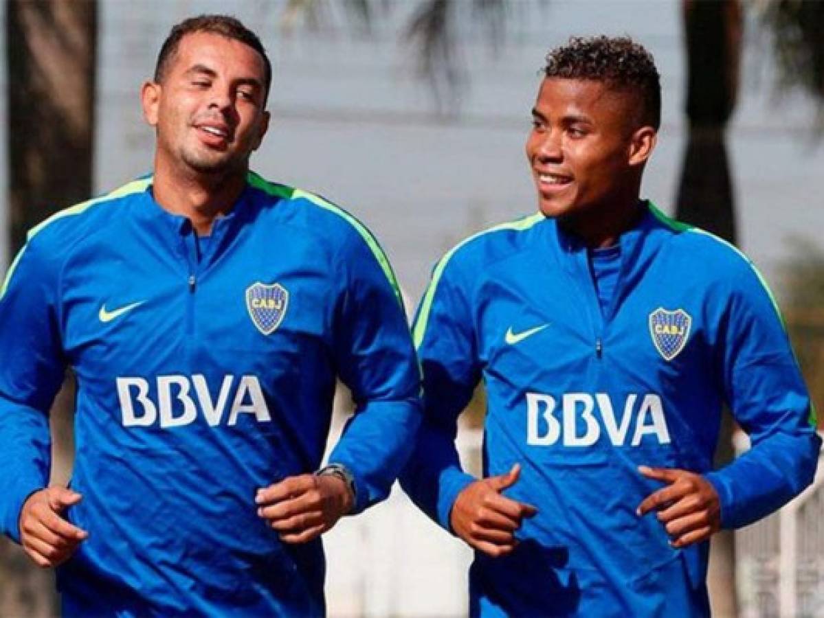 Cardona y Barrios vuelven a entrenar con Boca, pese a denuncia