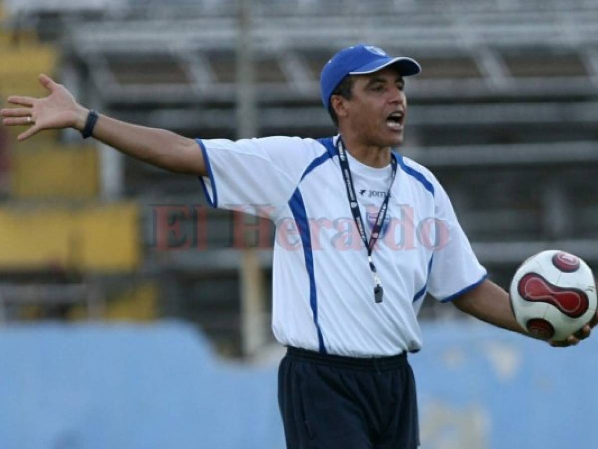 Alexis Mendoza durante un entrenamiento de la Selección de Honduras en 2008. Foto: El Heraldo.