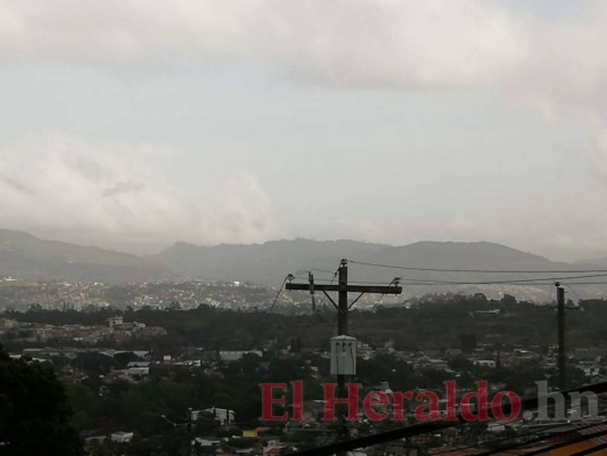 Lluvias y chubascos débiles se esperan este lunes en el territorio hondureño