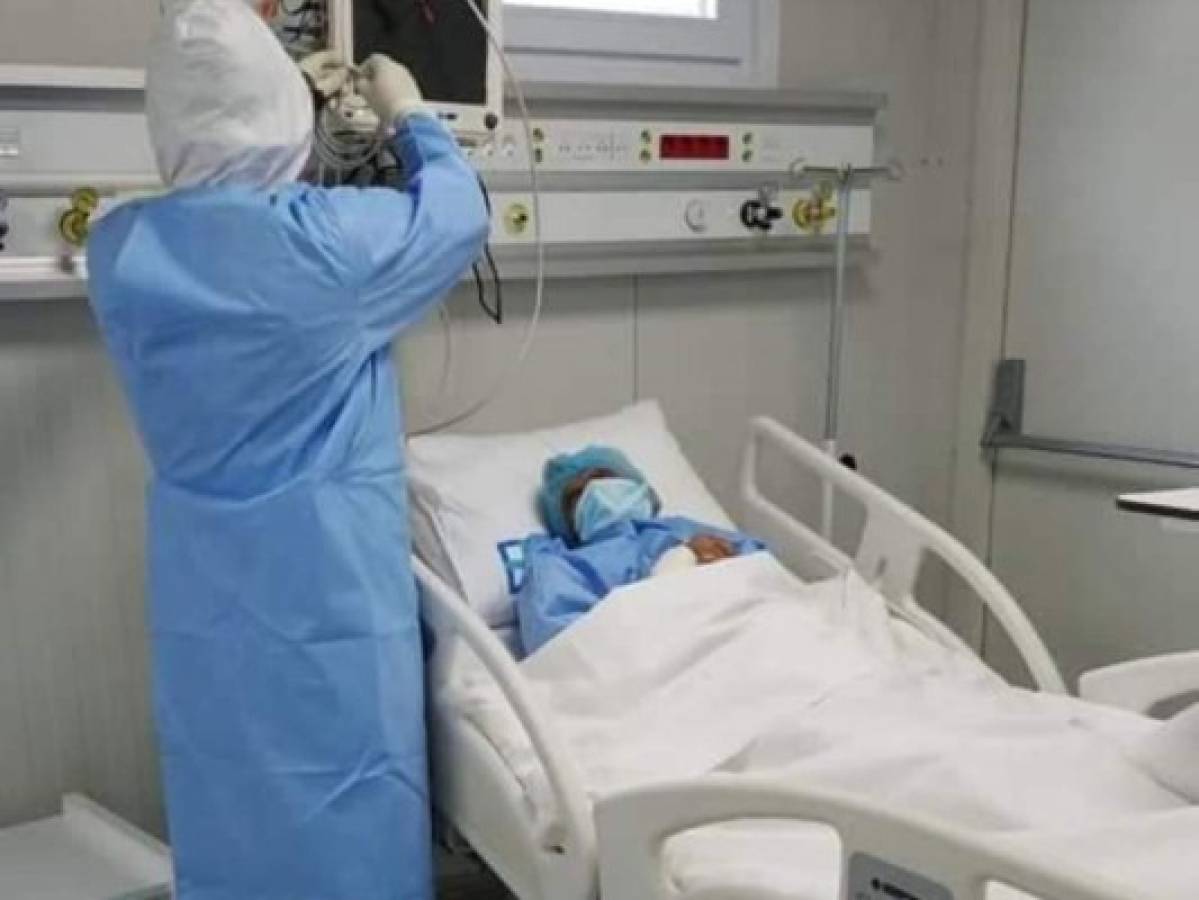 Hace algunos días las autoridades anunciaron que algunos pacientes habían sido trasladados al hospital móvil de San Pedro Sula, para dar inicio a su uso.