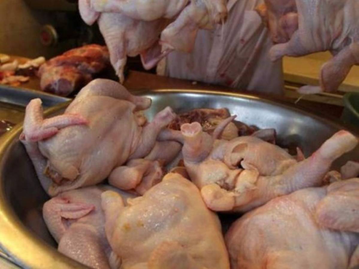 Congelan el precio del pollo a 24.40 lempiras por 30 días