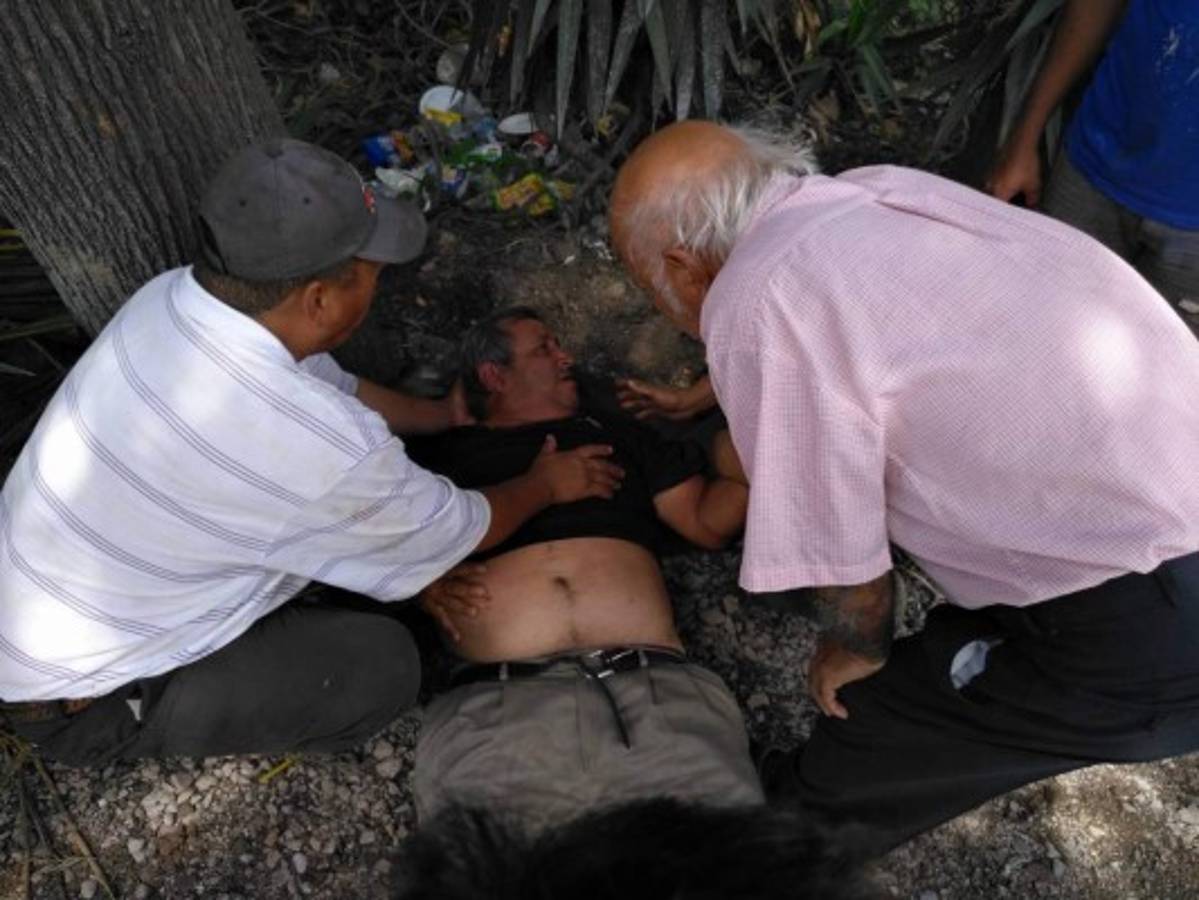 Esta es la persona que resultó con pérdida momentánea de memoria en la salida al sur. (Fotos: Ronal Aceituno / Grupo Opsa)