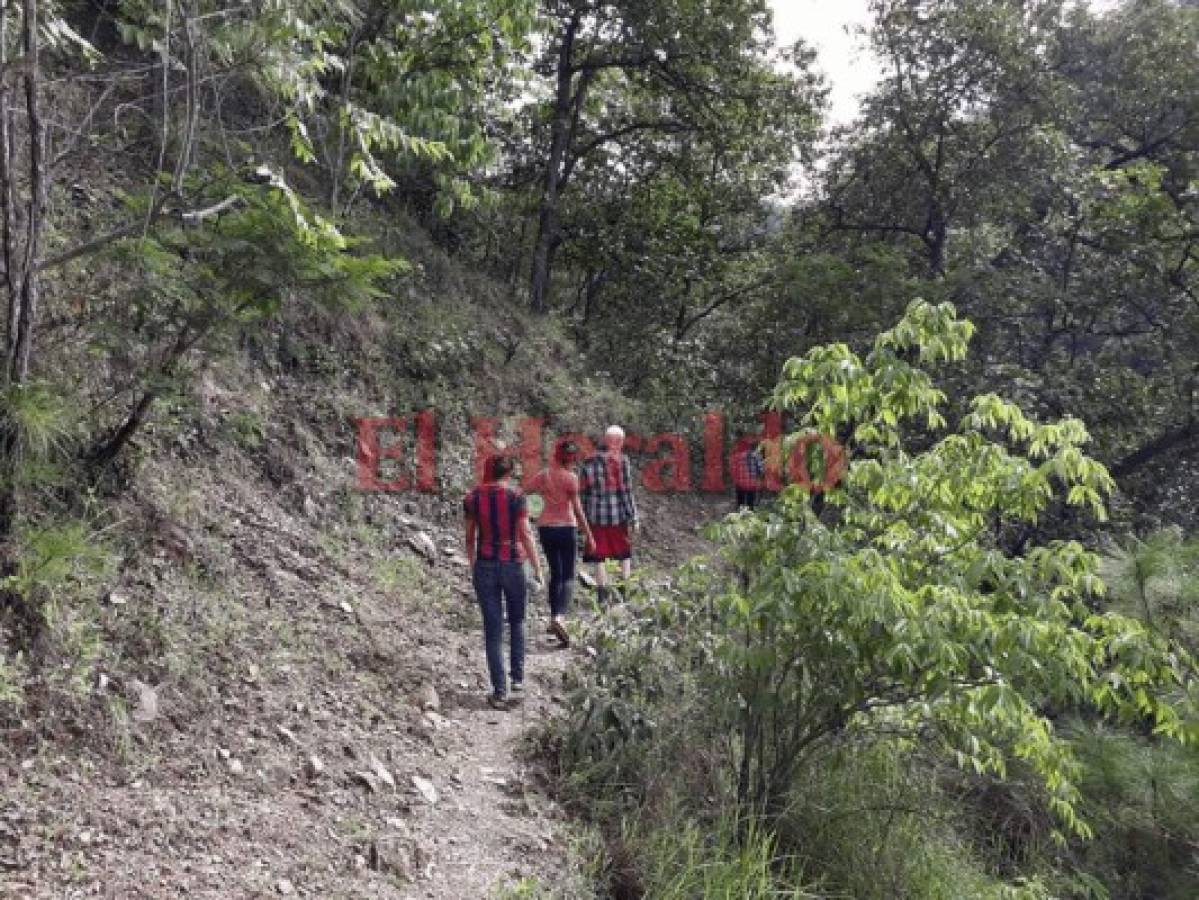 Los turistas visitan el cerro El Jicarito para disfrutar del aire puro.