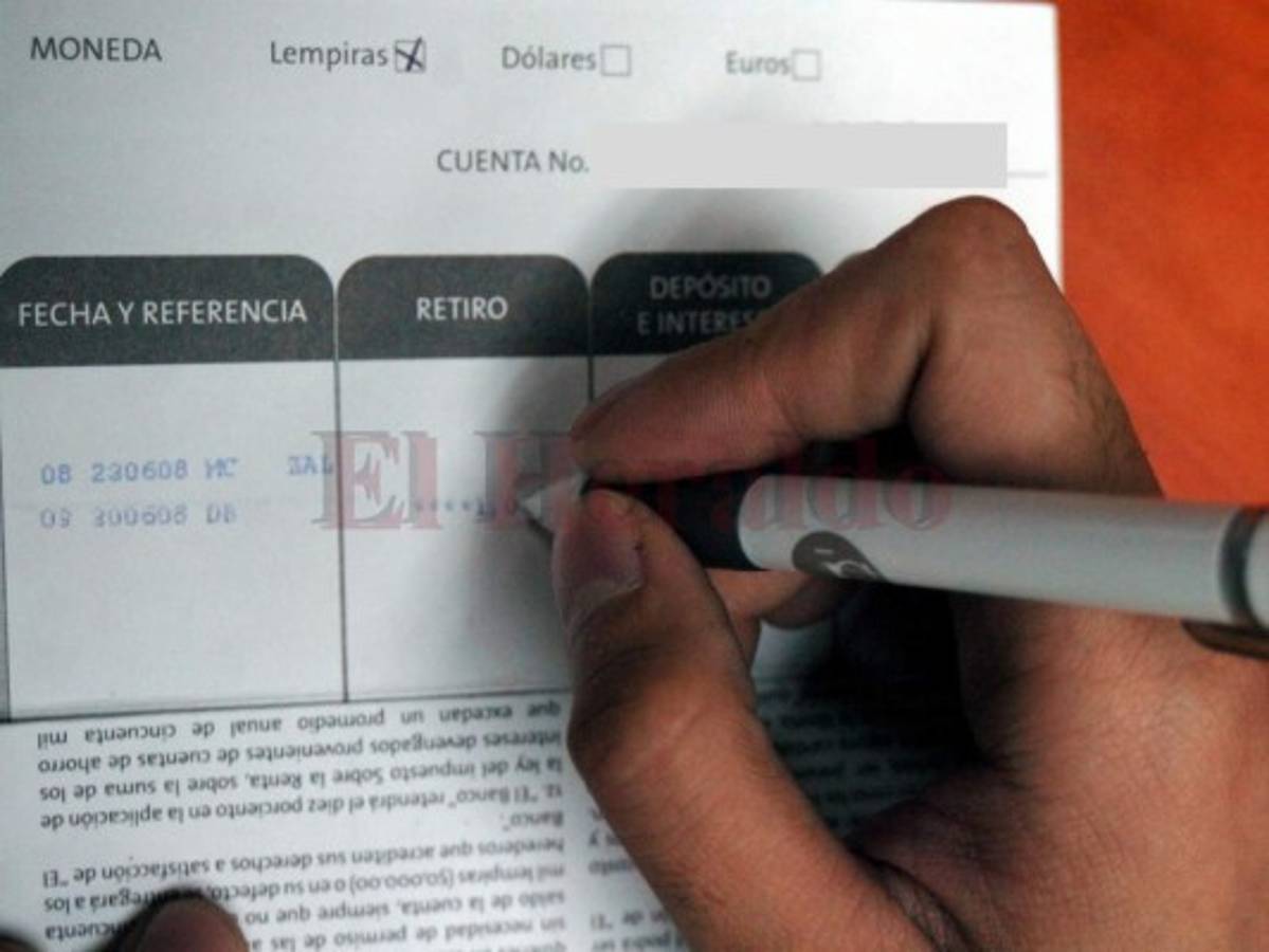 El ahorro en Honduras apenas crece en un 2.8% según el Banco Central