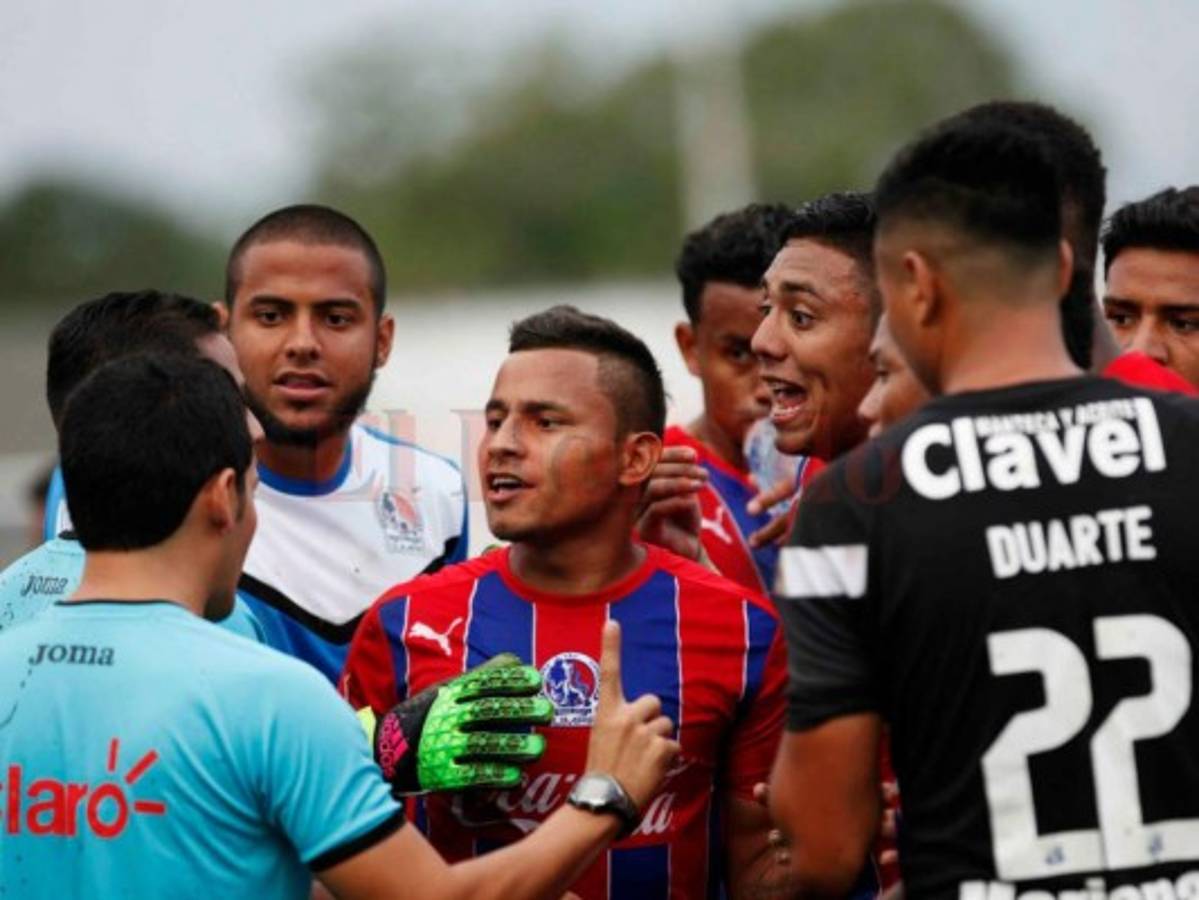 Honduras de El Progreso regresa a la realidad al Olimpia al vencerlo 3-2 en El Progreso