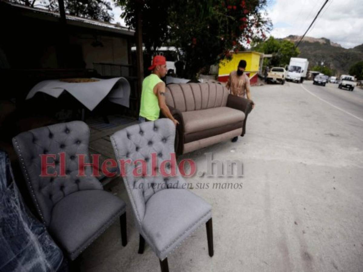 Emprendedores de salidas del Distrito Central están debilitados por la pandemia