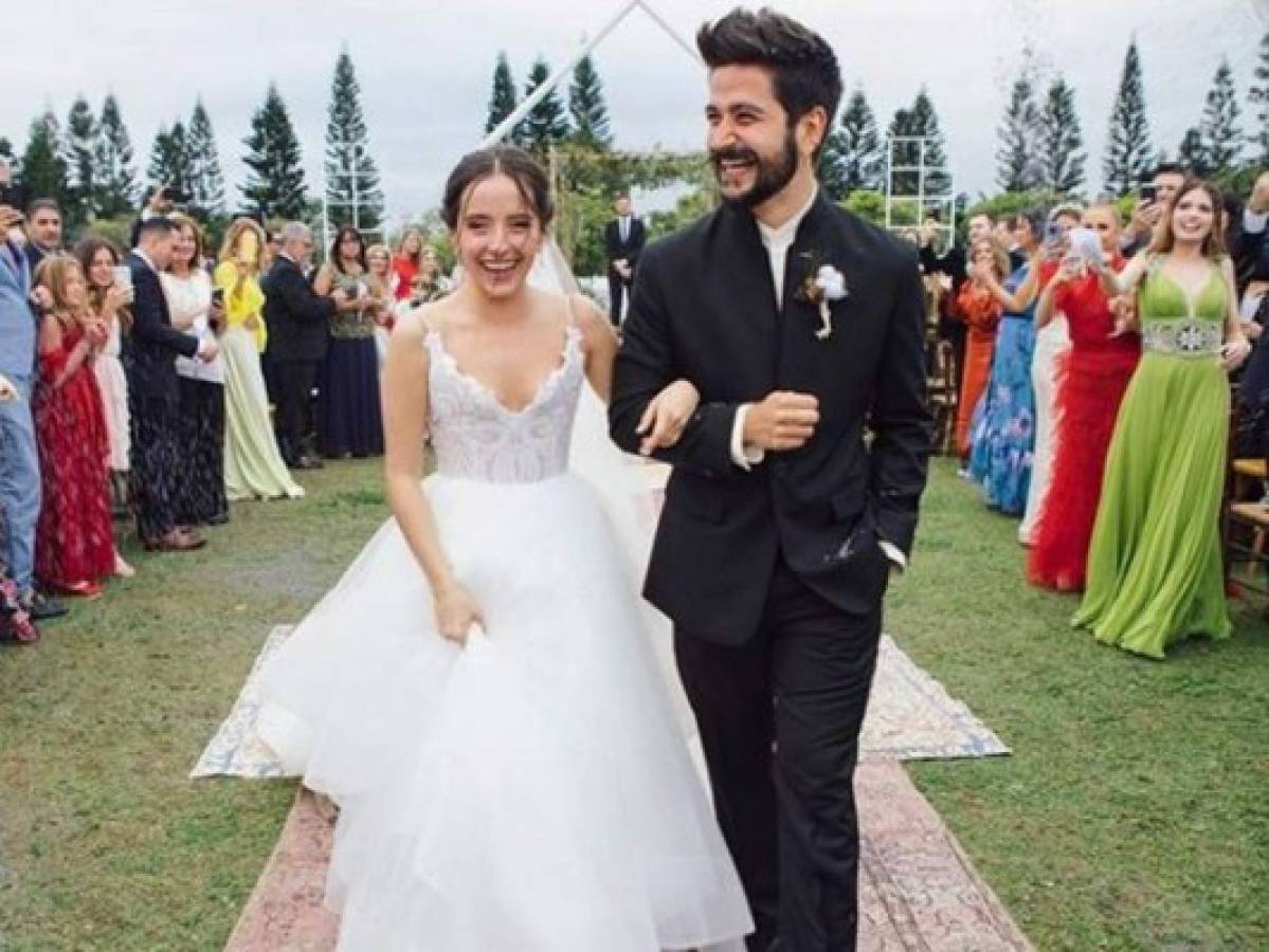 Evaluna Montaner y Camilo celebraron preciosa boda en Miami