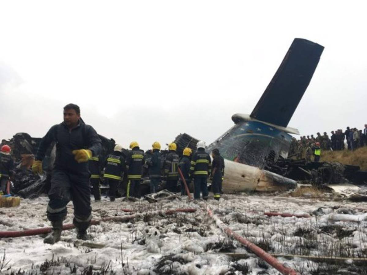 Nepal: 49 muertos y 22 heridos por choque de avión