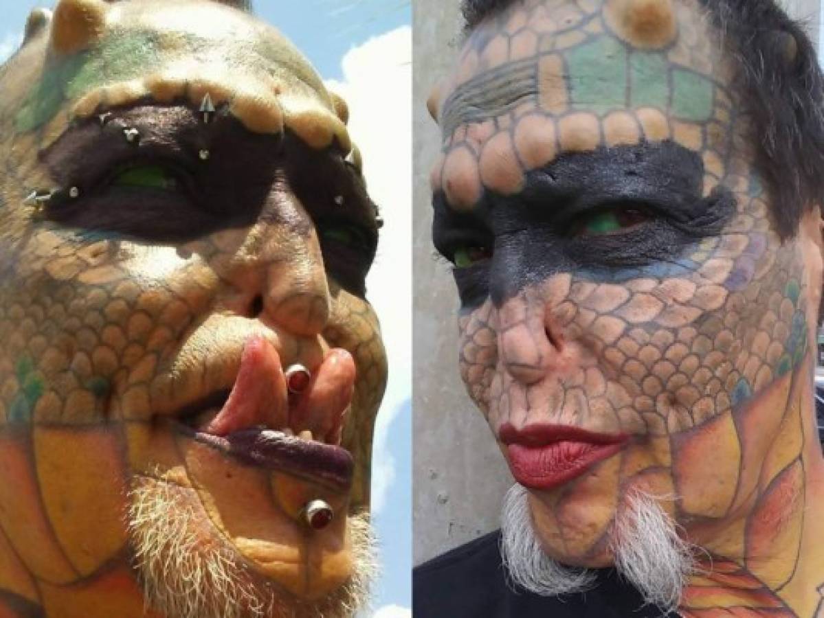 Eva Tiamat Medusa, la mujer transexual que se convirtió en dragón