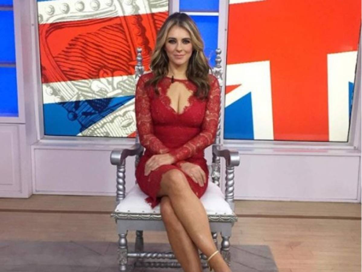 Apuñalan al sobrino de la actriz Elizabeth Hurley y ella muestra grotesca imagen