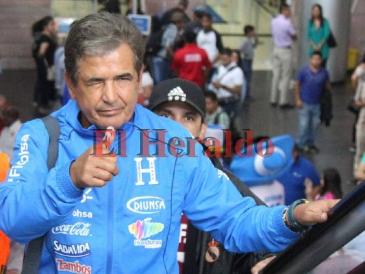 Jorge Luis Pinto: 'Este equipo está acostumbrado a canchas mojadas'.