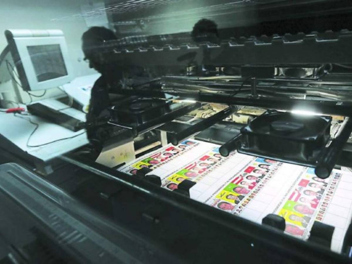 Magistrados del Tribunal Supremo Electoral supervisarán imprentas este martes
