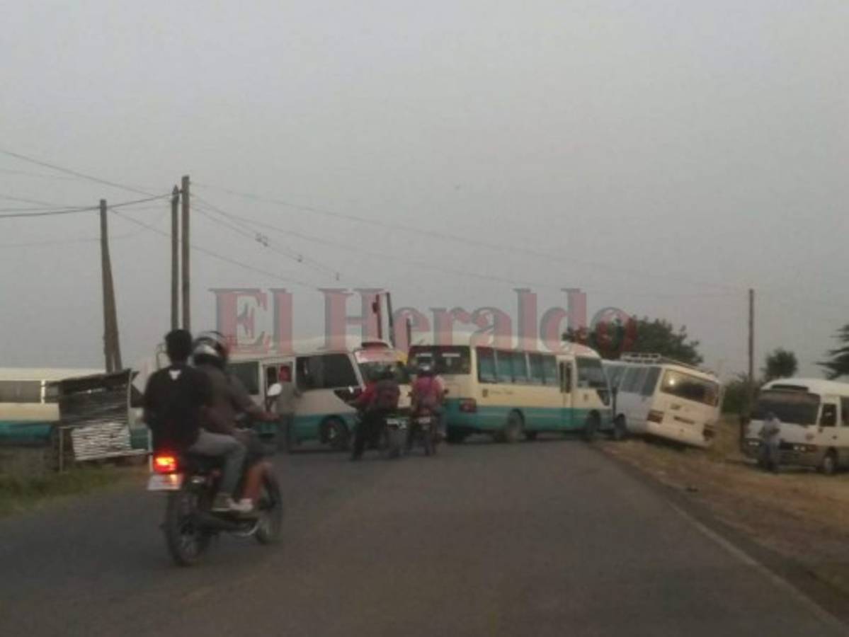 Honduras paralizada nuevamente tras concretarse paro de transporte a nivel nacional