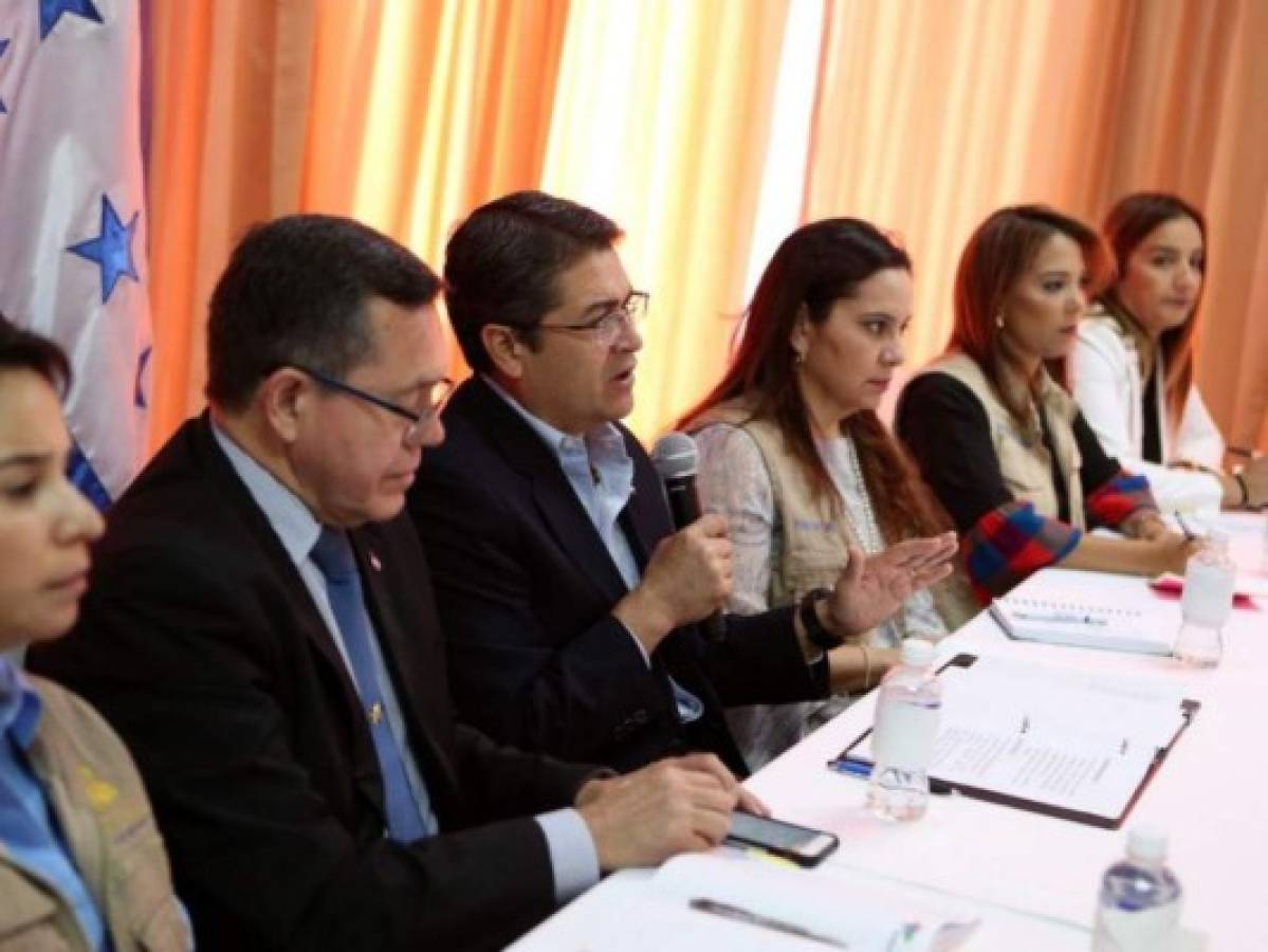Presidente Hernández buscará la legalización de ‘tepesianos’ en Estados Unidos