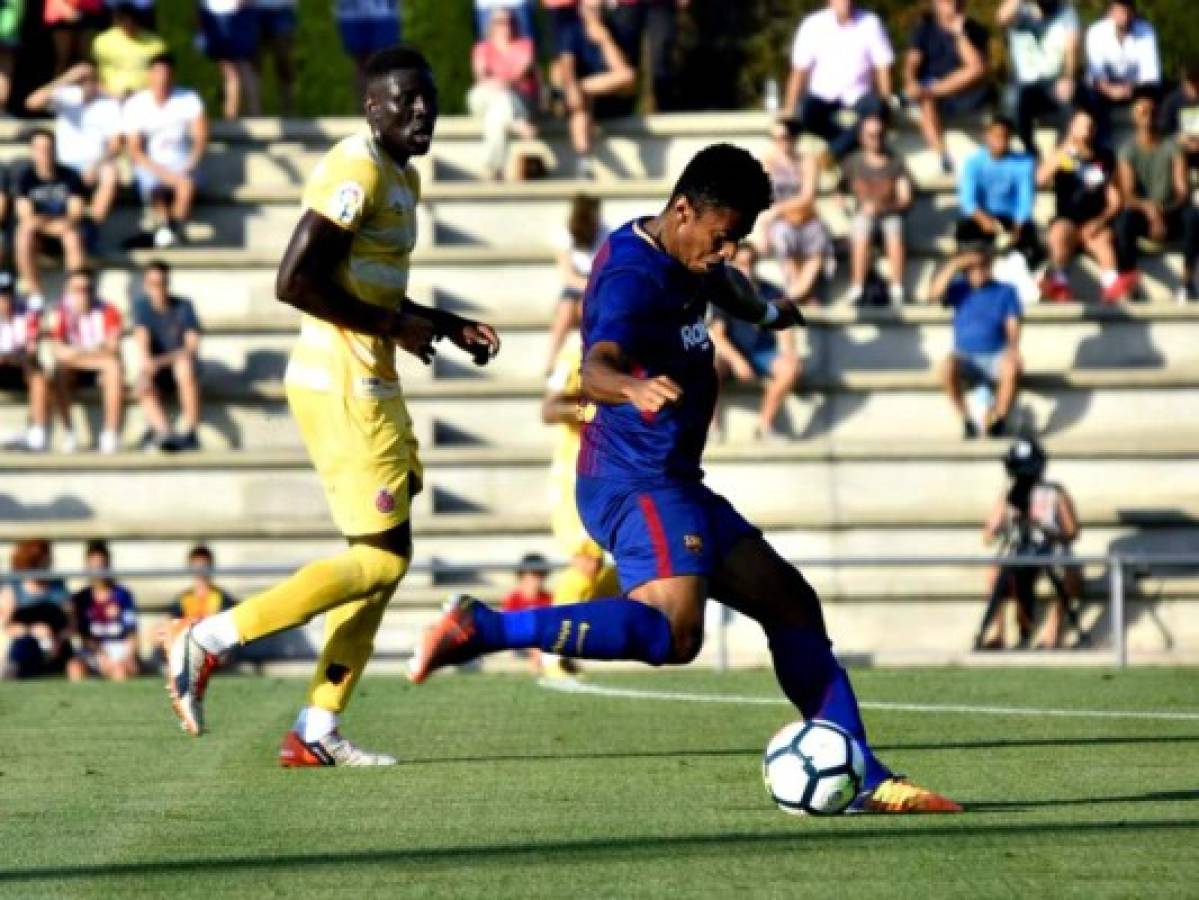 Anthony Choco Lozano falló un penal con el Barcelona B ante el Lleida Esportiu‏