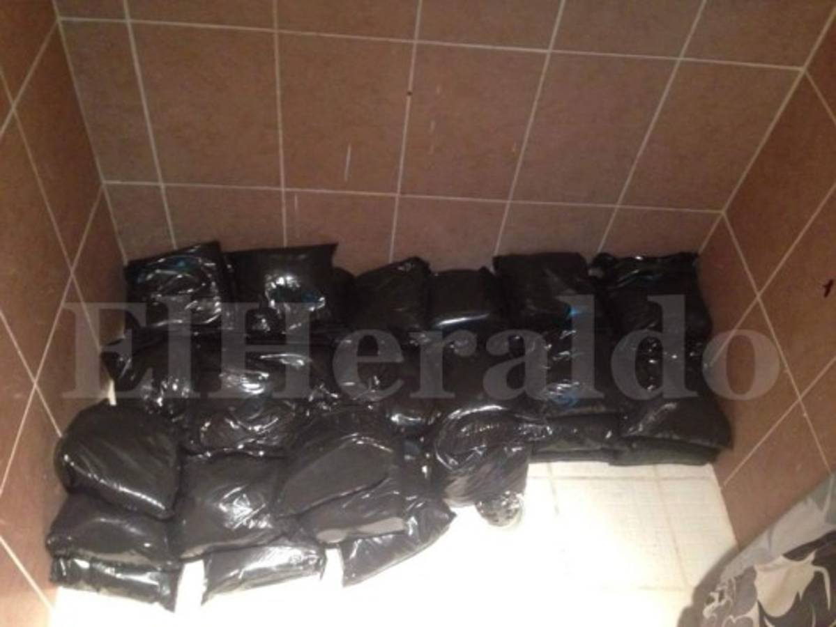 Esta es la droga decomisada en la residencia de Altos del Trapiche.