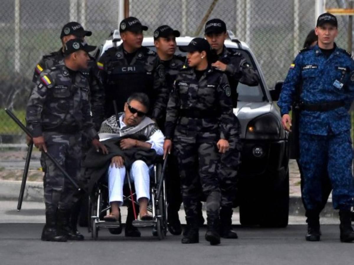 Exjefe rebelde de FARC, Jesús Santrich, es recapturado en Colombia a su salida de la cárcel 