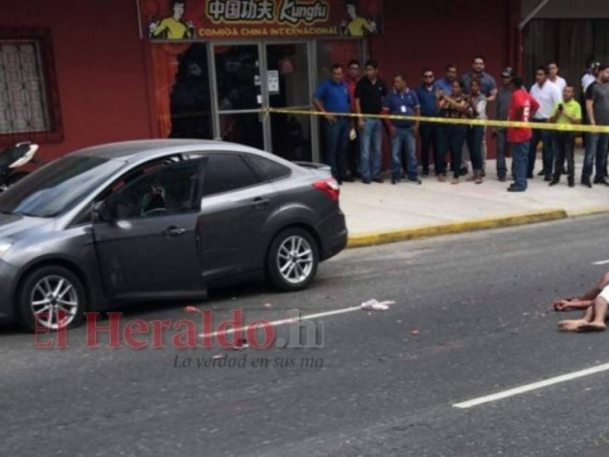 Matan a dos hombres en la Avenida Circunvalación de San Pedro Sula