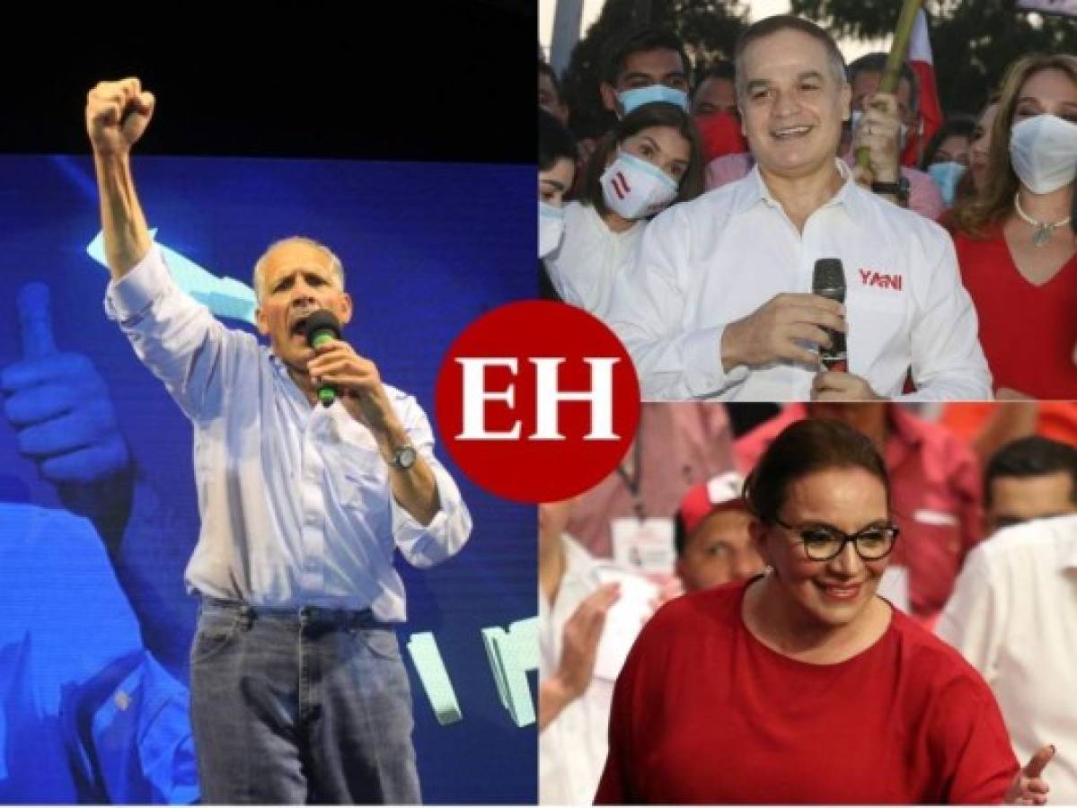 'Tito' Asfura, Yani Rosenthal y Xiomara Castro, siguen como virtuales ganadores de las elecciones primarias