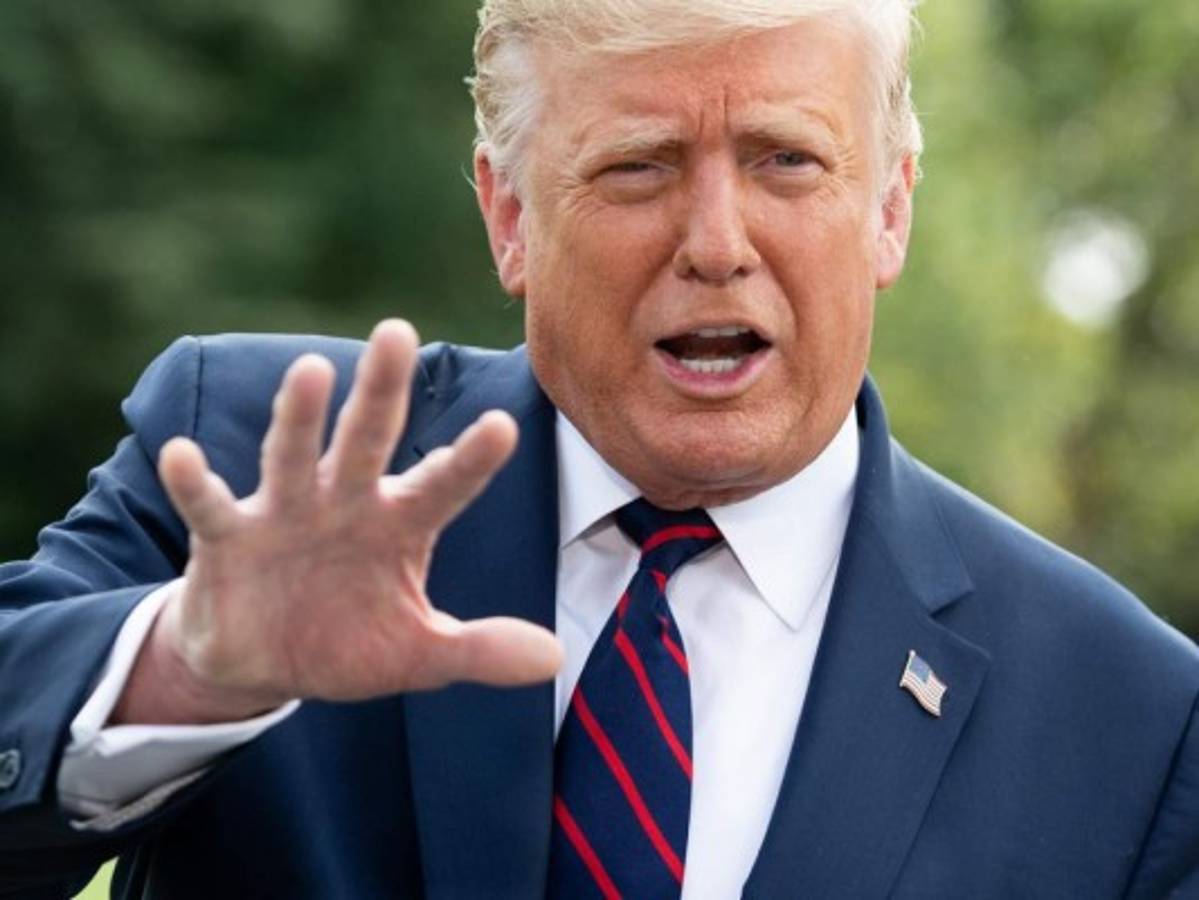 Donald Trump comparte en Twitter un video falso de Biden