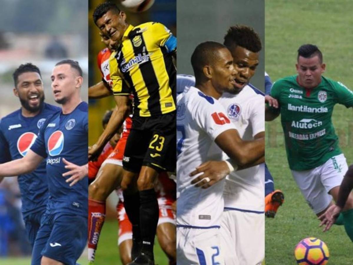 Marathón vs Olimpia y Motagua vs Real España en la jornada 3 del Clausura