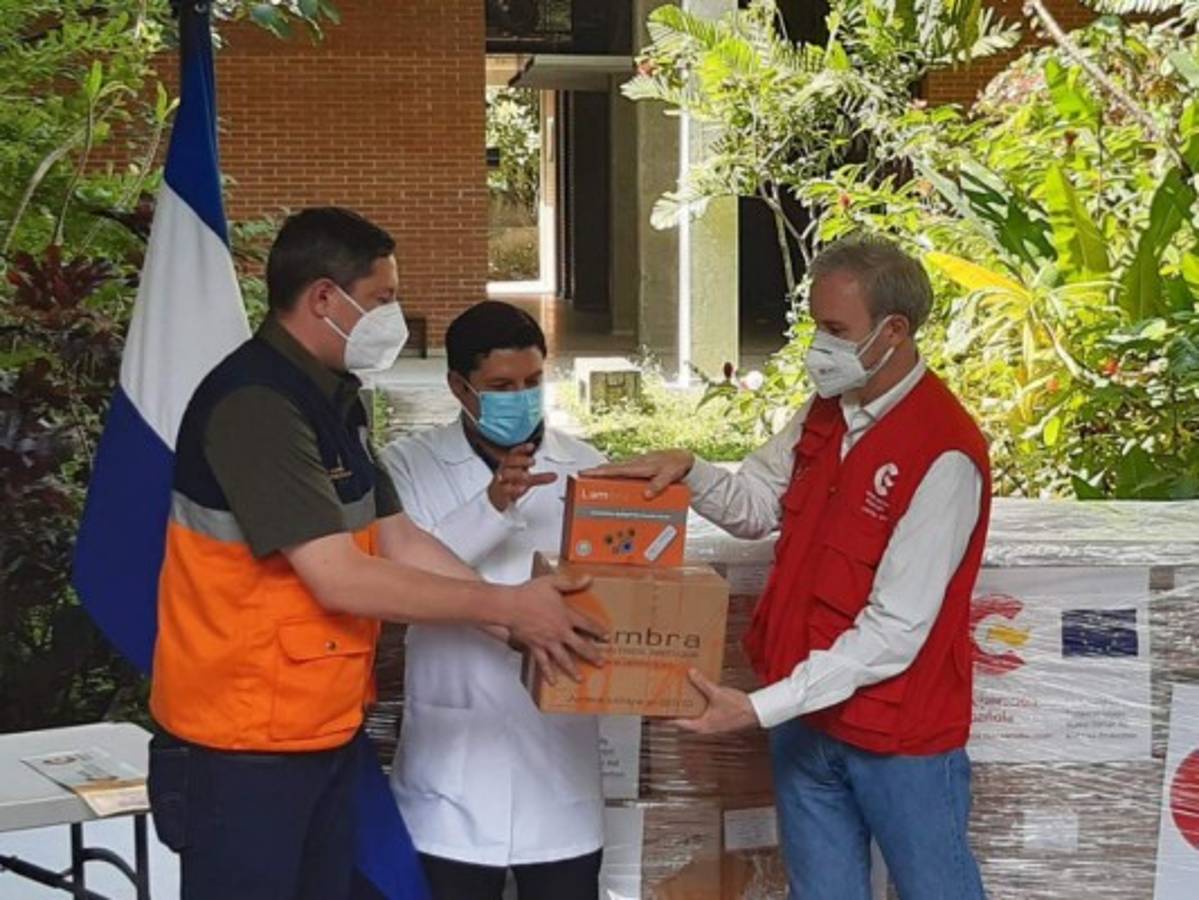España dona a Honduras 24 mil test rápidos para detectar covid-19  