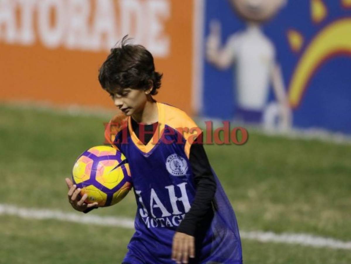 Hijo de Diego Vazquez debuta como 'pelotero' en Motagua