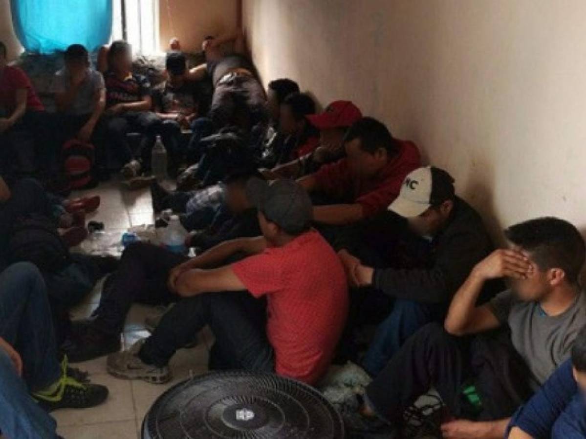 Detienen a 42 inmigrantes de Honduras y Guatemala en Tamaulipas, México