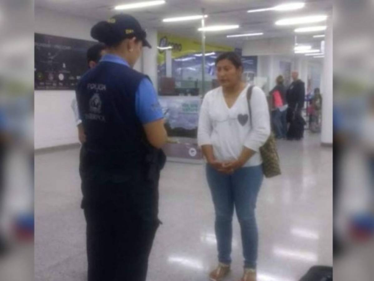 Interpol captura a hondureña en El Salvador por tener alerta roja internacional