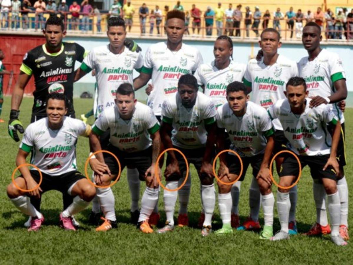 Hasta en las burocráticas de Tegucigalpa juegan con uniformes propios