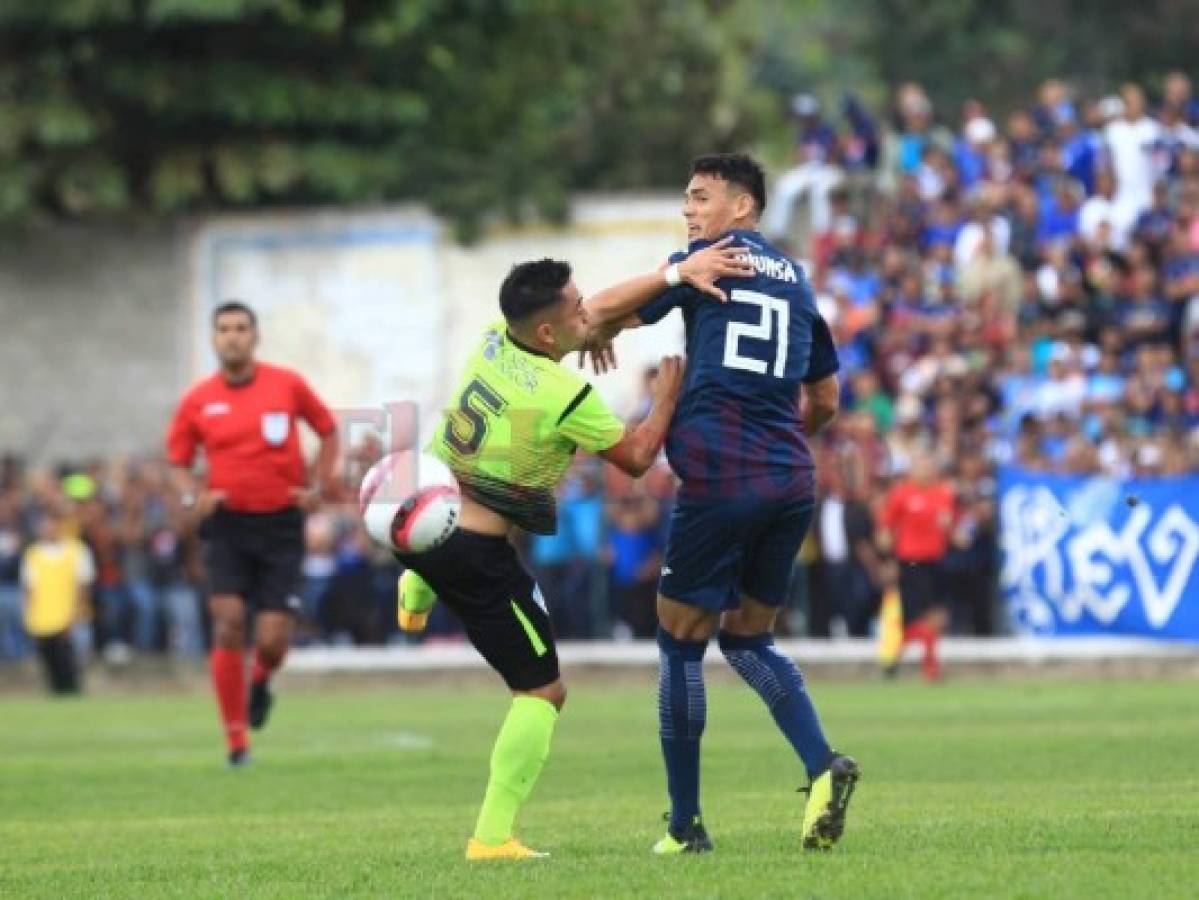 Motagua vence 2-0 a Real de Minas en el estadio Marcelo Tinoco de Danlí