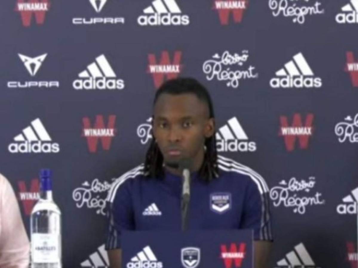 'Bonjour, todo va muy bien': Alberth Elis brinda conferencia en Girondins de Burdeos