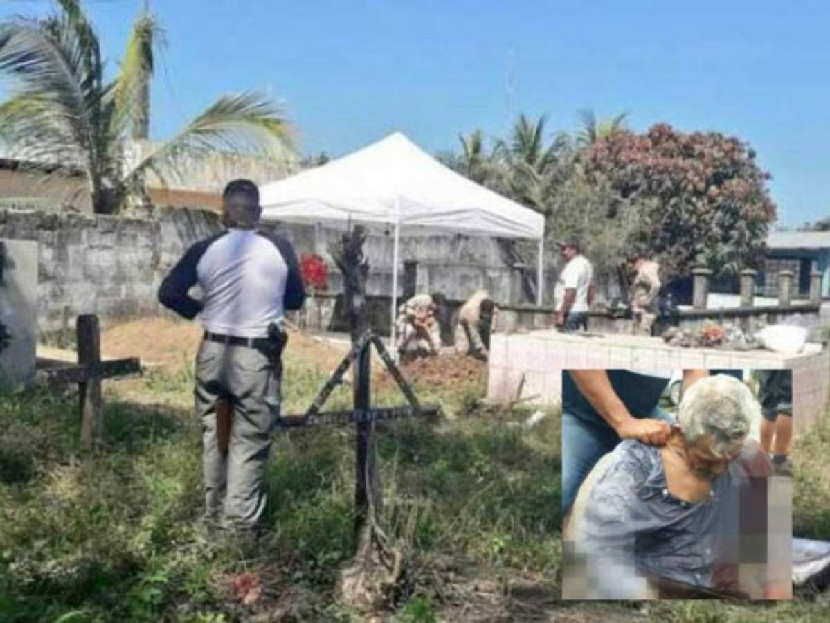 Realizan exhumación del cuerpo de anciano que murió durante protesta en Colón