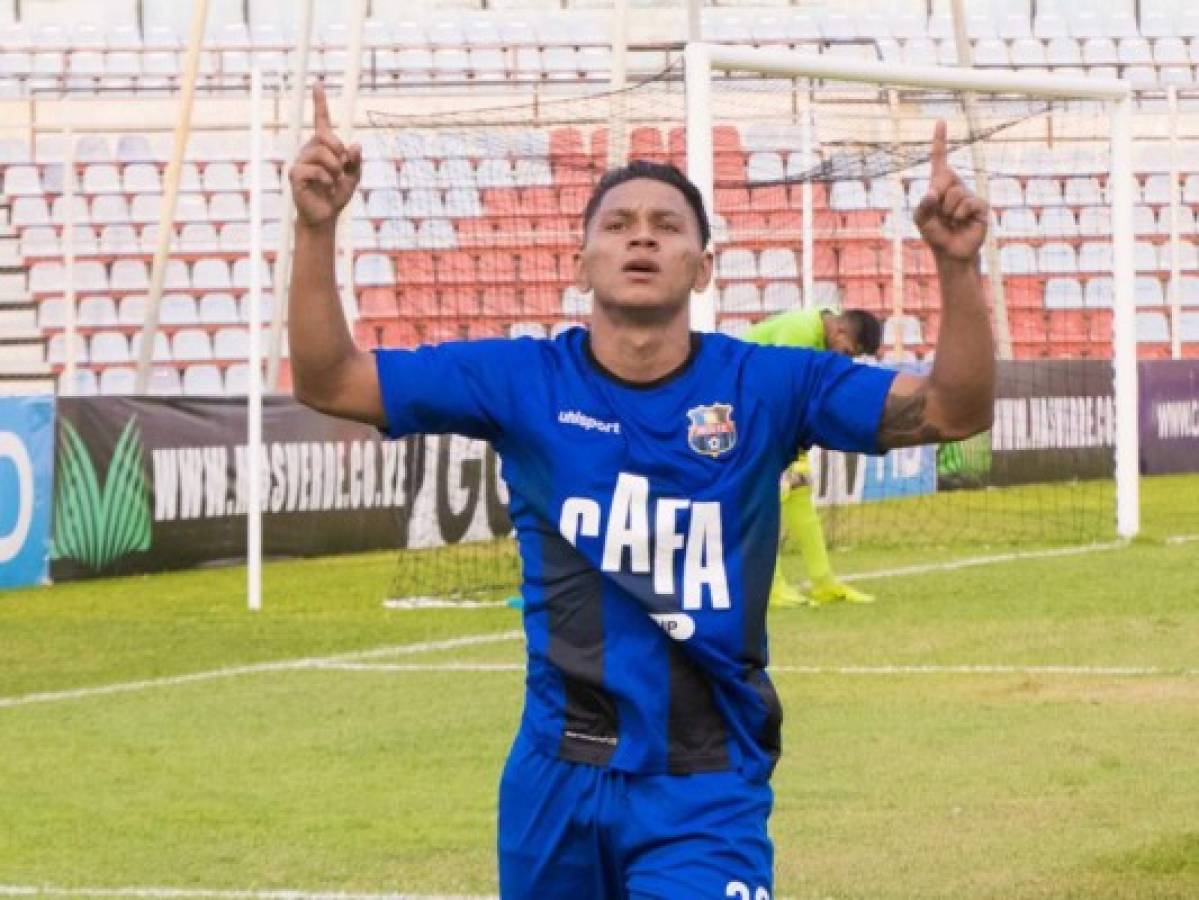 Hondureño Bryan Moya es de los máximos goleadores de la Copa Sudamericana