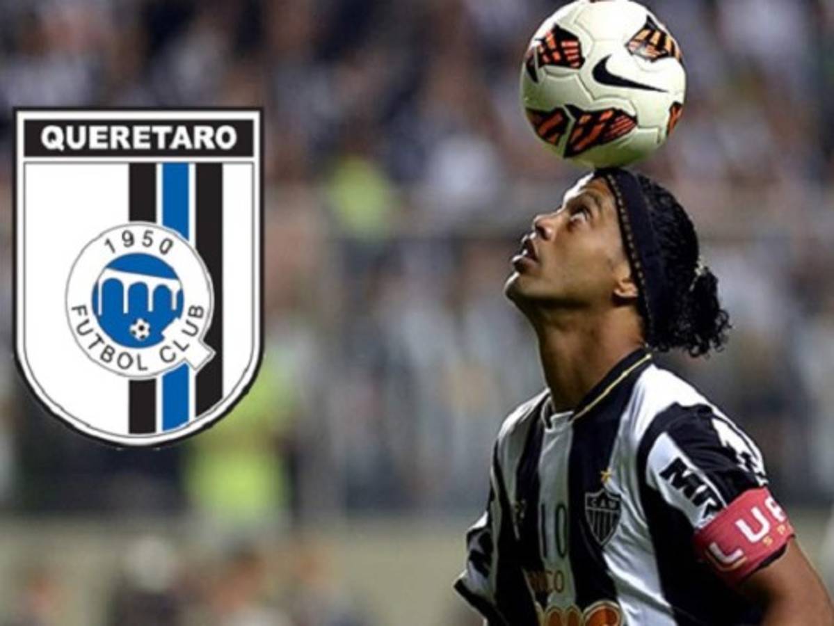 Ronaldinho, nuevo jugador del Querétaro de México