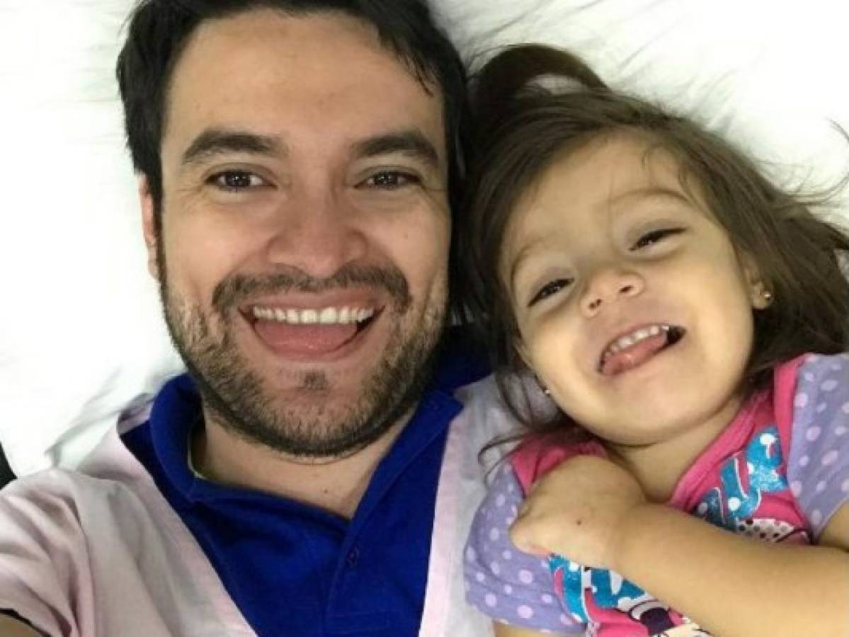 El hermoso gesto de Kenneth Melhado con su hija enferma de leucemia