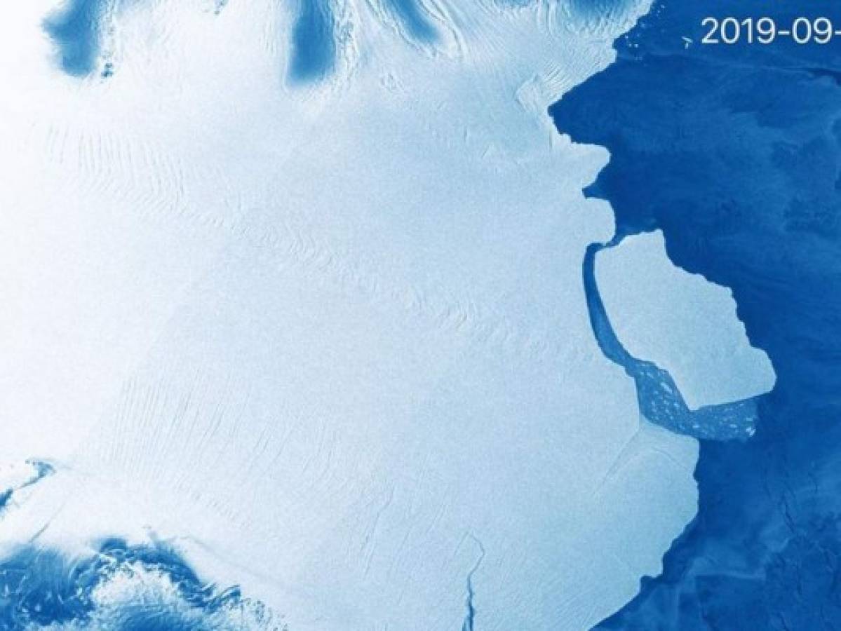 Un iceberg del tamaño de Valle se desprende de la Antártida