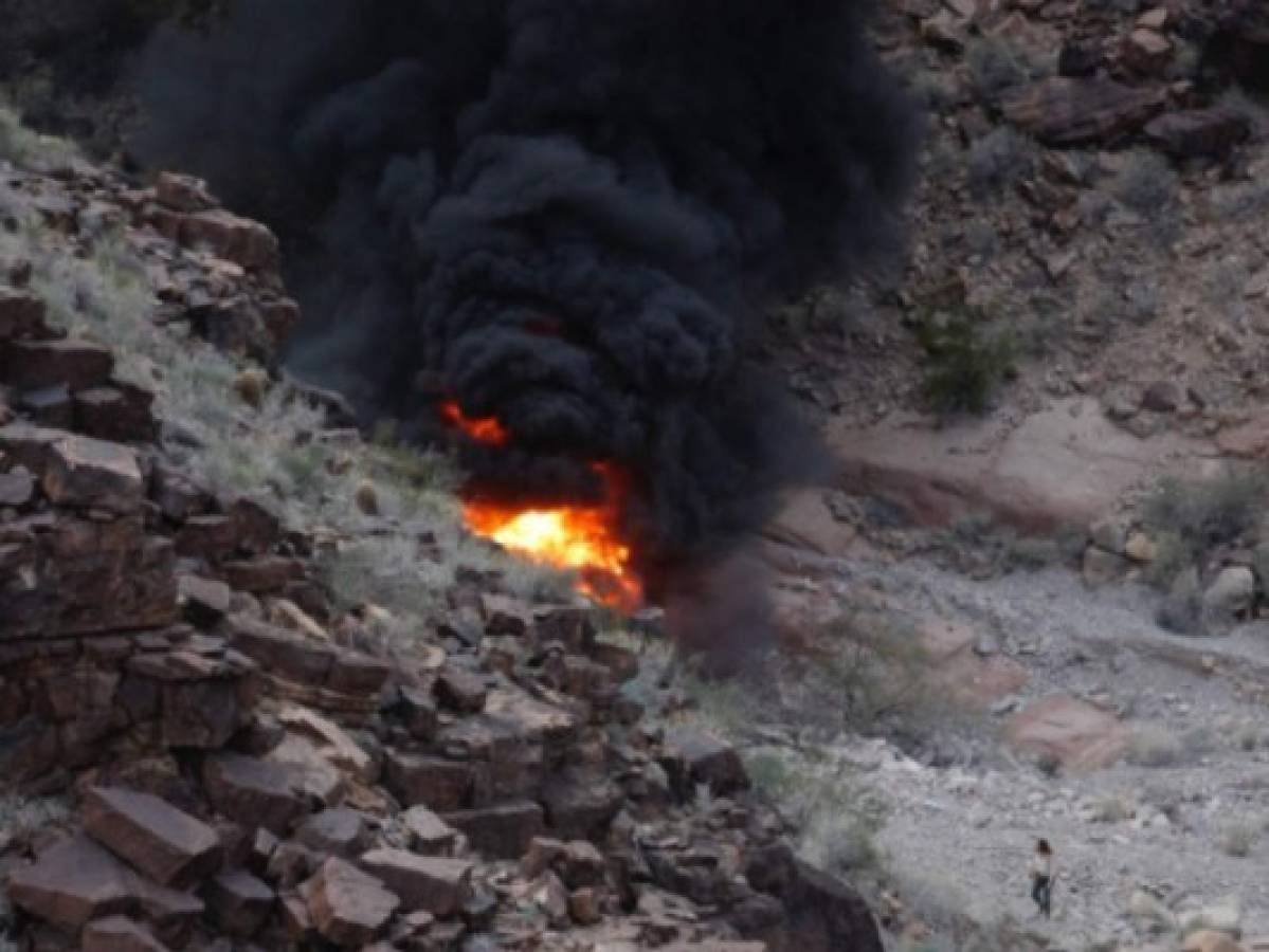 Al menos 3 muertos al estrellarse un helicóptero en el Gran Cañón